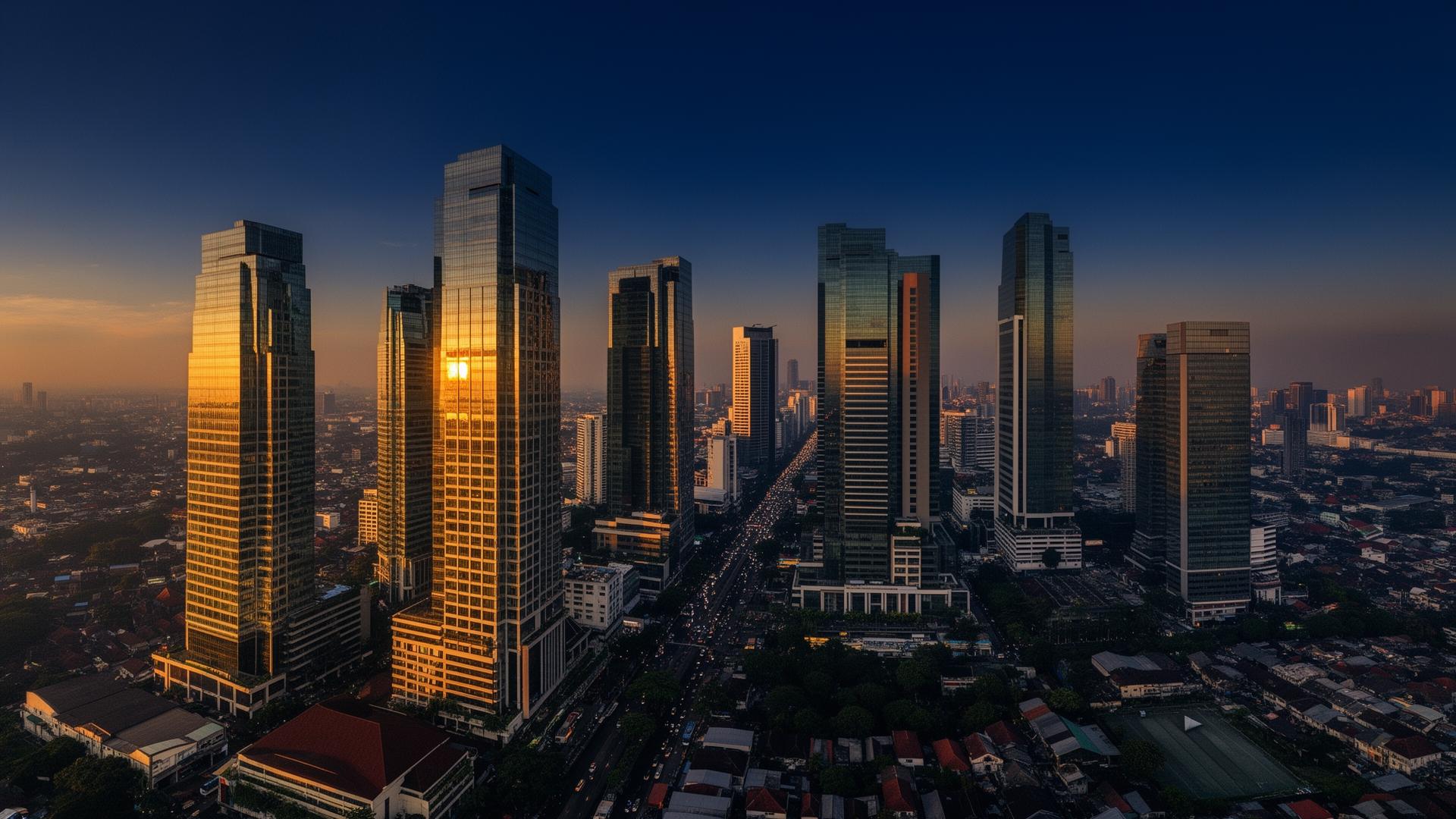 Jakarta skyline — Indonesia's financial center